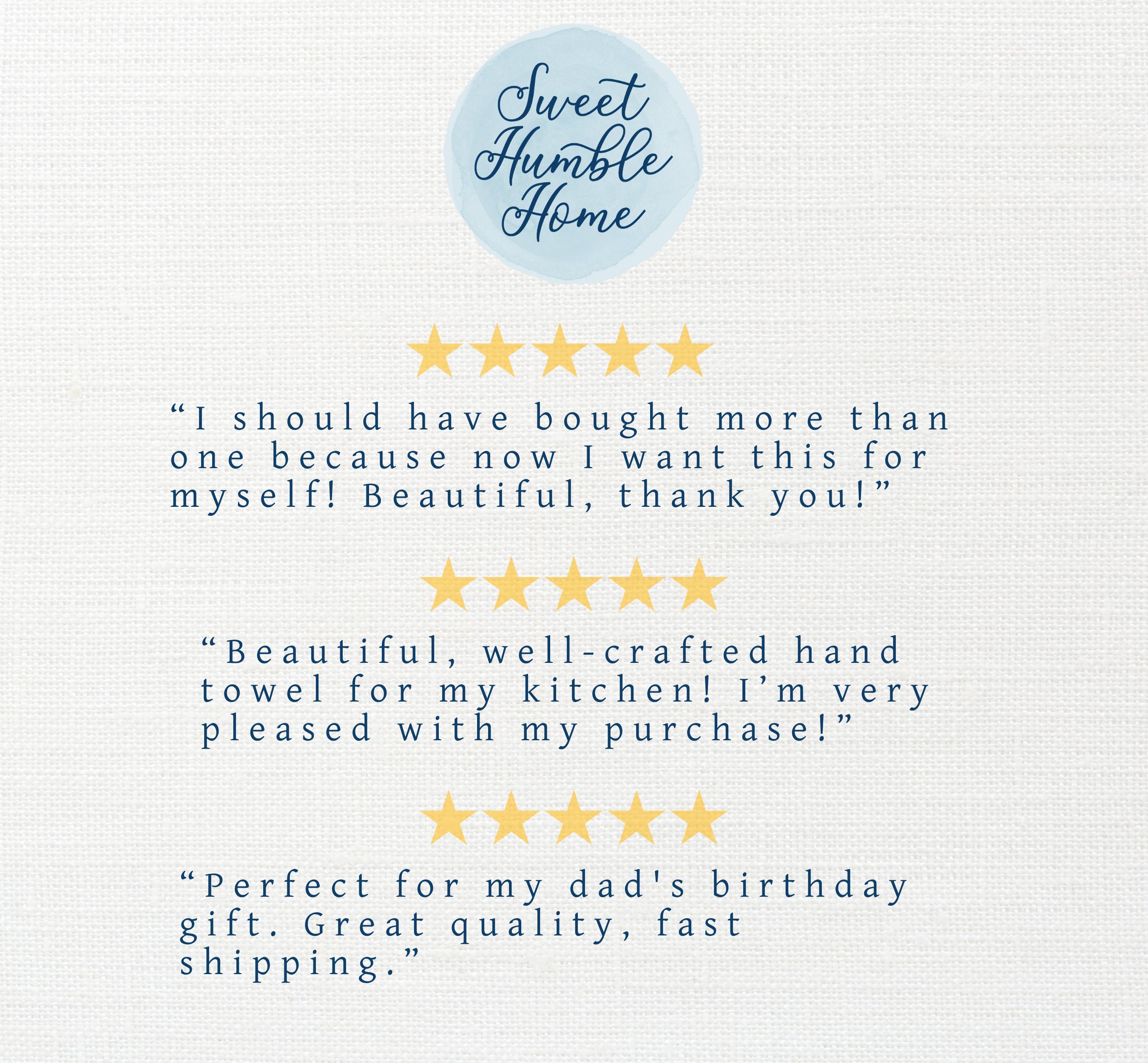 A graphic of 5 star reviews from customers.