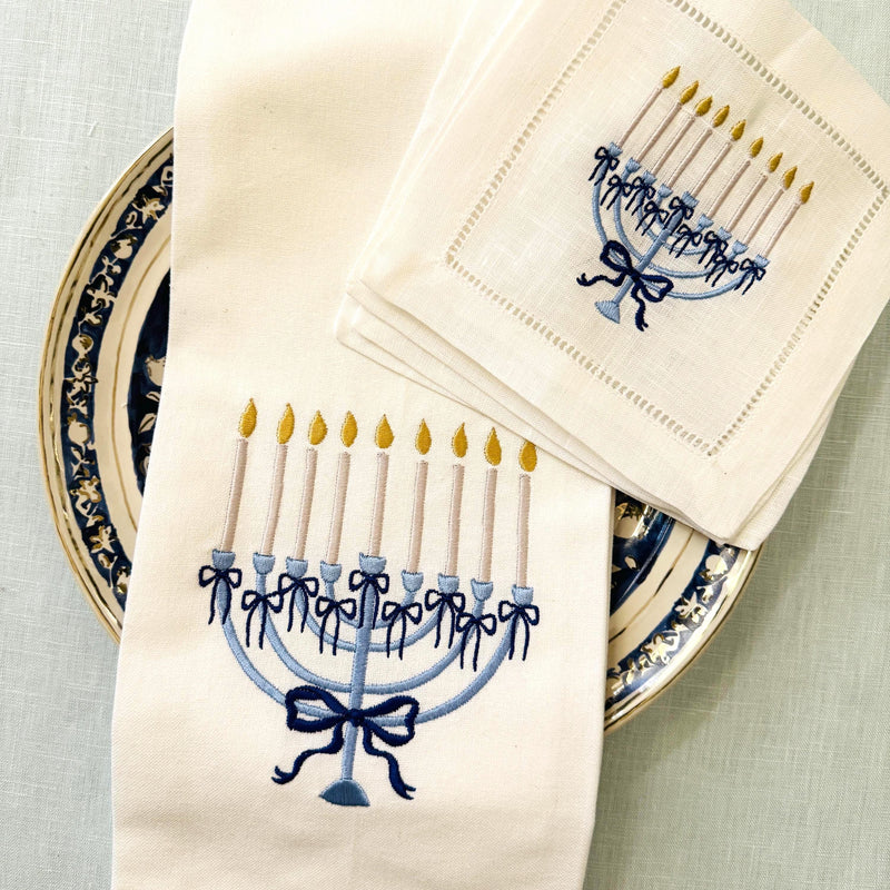 Hanukkah Table Linens