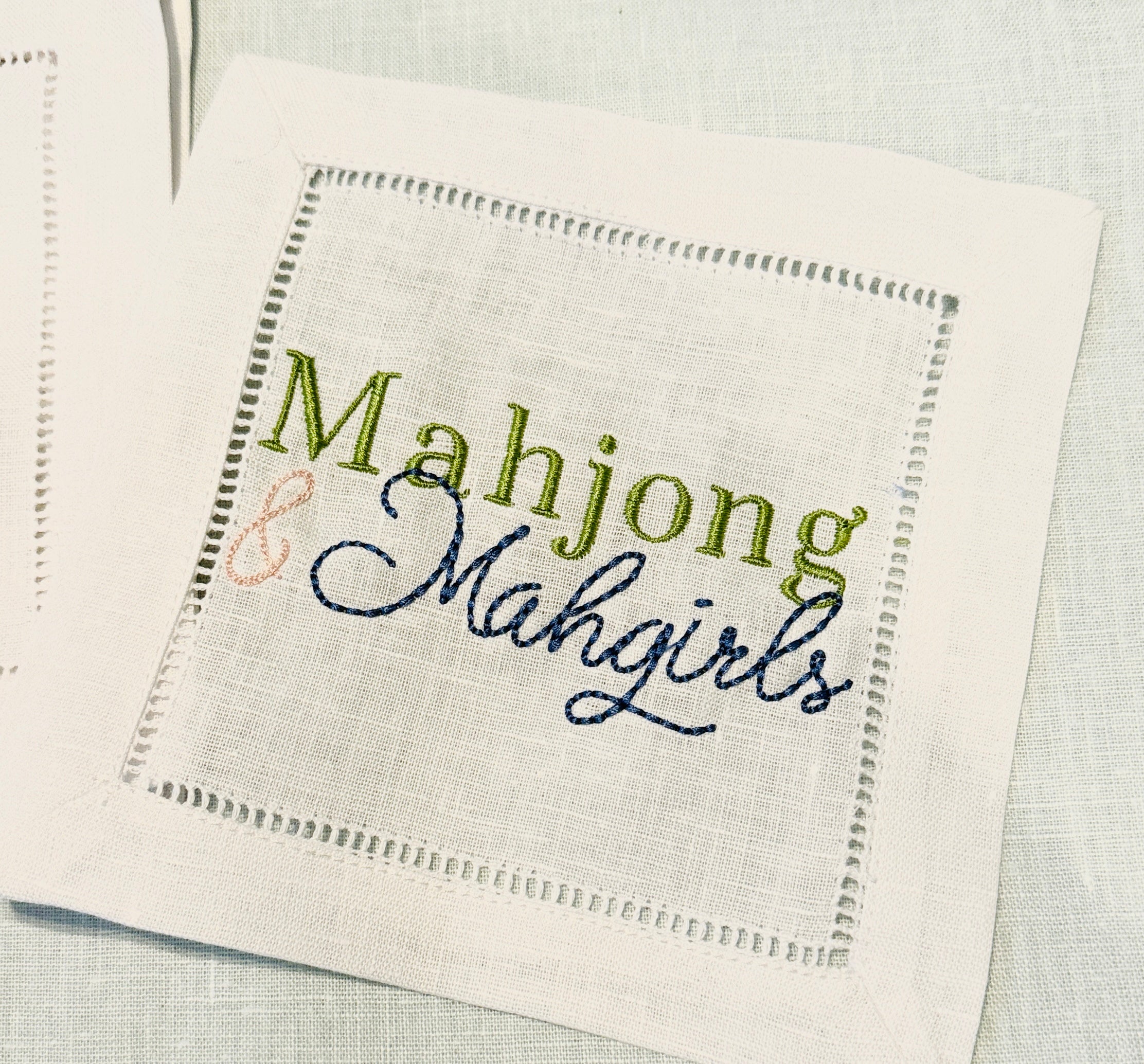 Mahjong & Mahgirls Cocktail Napkins