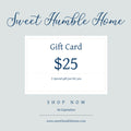 Sweet Humble Home Online Gift Cards