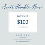 Sweet Humble Home Online Gift Cards