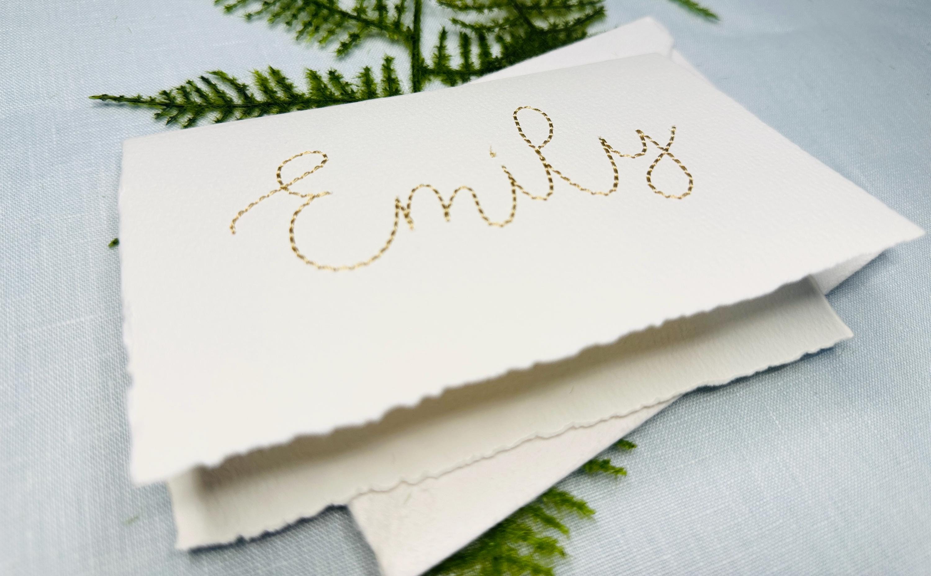 Custom Note Cards Personalized Stationary Set for Women Teacher Appreciation Gift