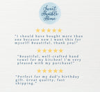 A graphic of a few of our 5 star reviews from customers.
