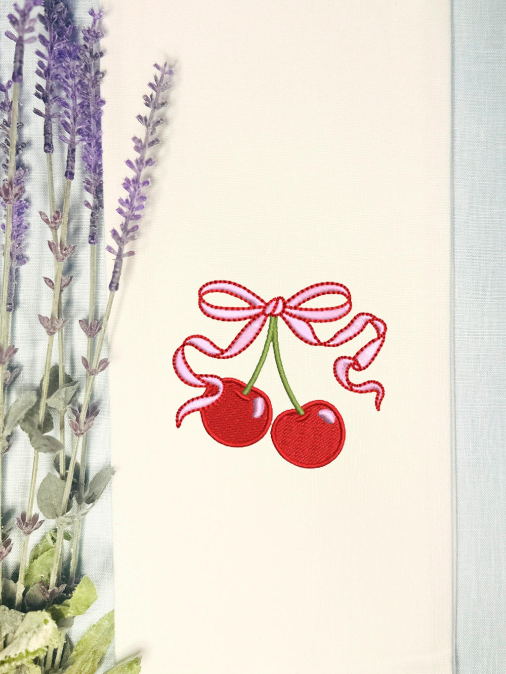 Cherry Bar Cart Decor Tea Towel 30th Birthday Gift for Women