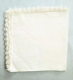 Vintage Embroidered Happy Tears Custom Wedding Handkerchief Mother of the Bride Gift from Bride
