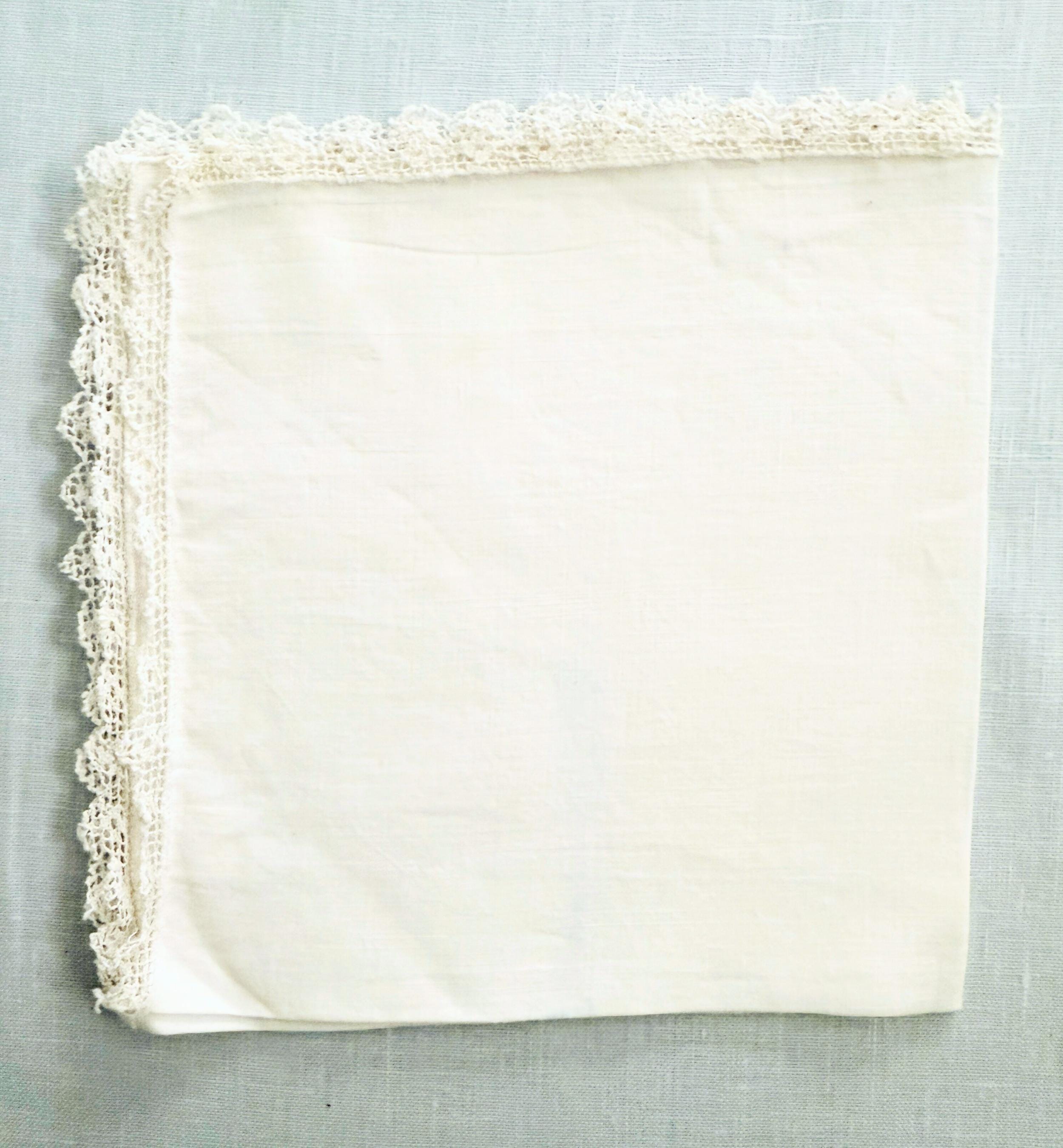 Vintage Embroidered Happy Tears Custom Wedding Handkerchief Mother of the Bride Gift from Bride