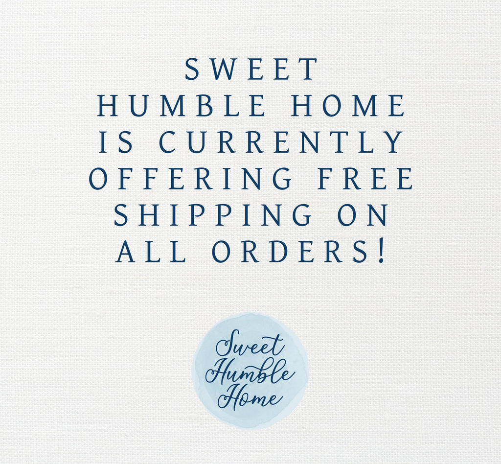 A graphic stating that all orders currently come with free shipping. Rush orders are also available for a fee. Contact us with more questions.