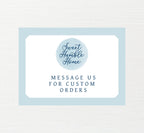 Jewish Hanukkah Menorah Gift Box: Embroidered Tea Towel & Linen Cocktail Napkins Holiday Hostess Set