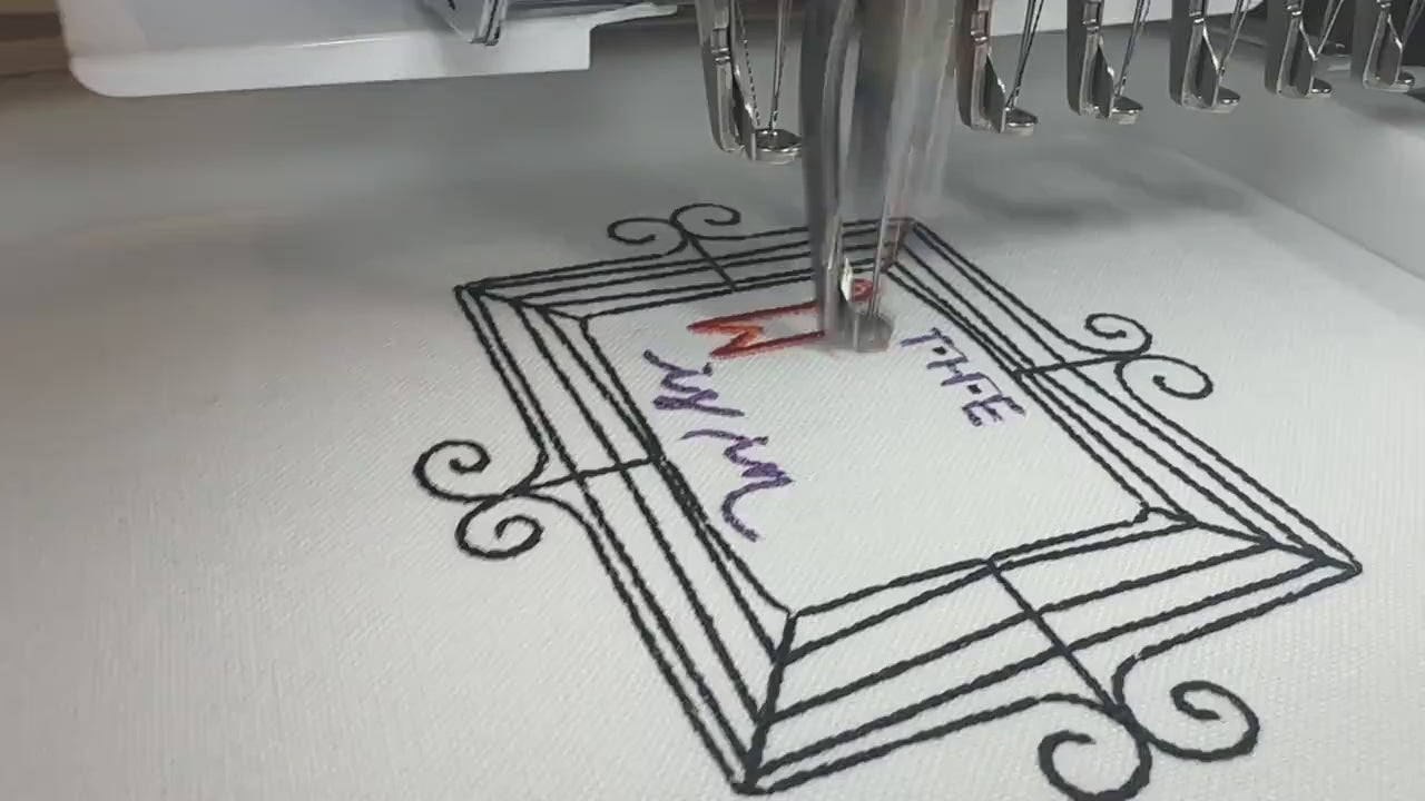 Embroidered Halloween Dish Towel for Autumnal Kitchen Decor and Fall Gift for Best Friend